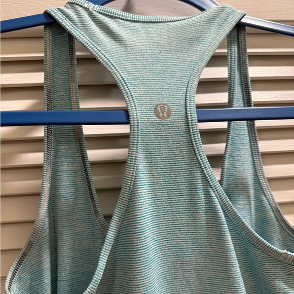 Lululemon Light Blue Racerback Tank Top - Picture 5 of 7